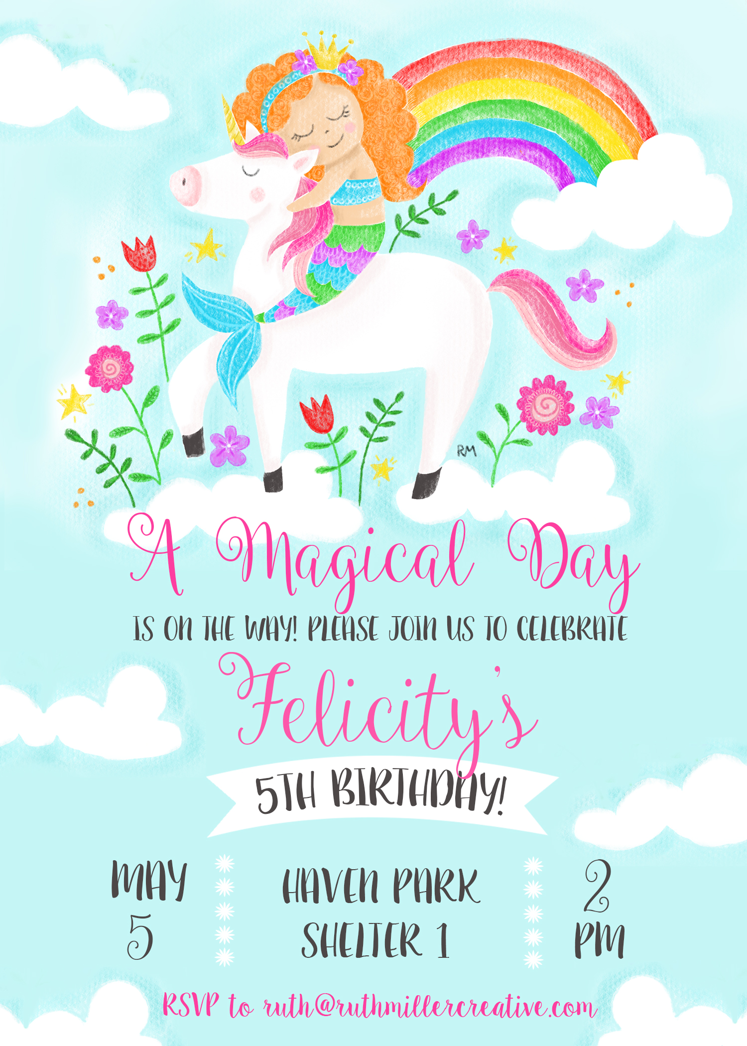 FelicitysBdayInvitepost